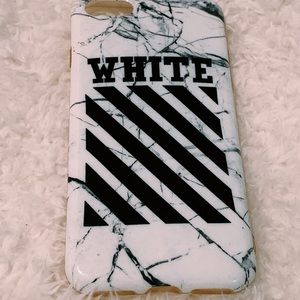 Off white IPhone 8 case